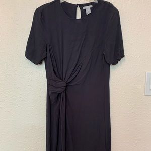 H&M size 6 straight gray dress